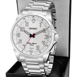 Relógio Orient Masculino Barato Fundo Branco Original