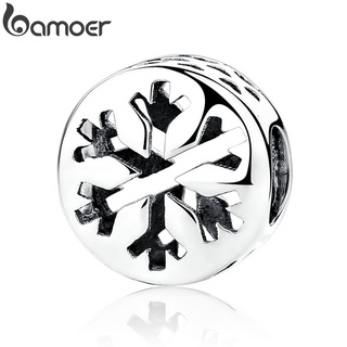 Bamoer YIC021 Pulseira Com Flocos De Neve/Joias/Diy