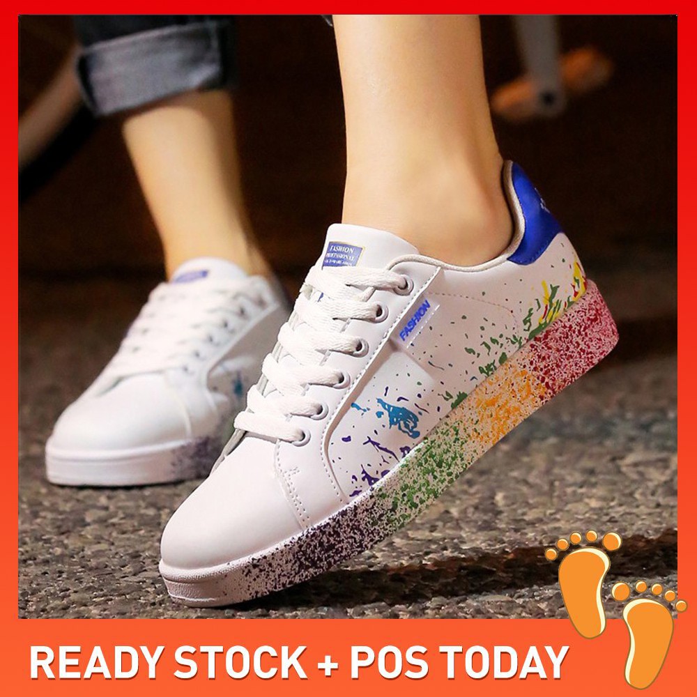 tenis colorido da moda