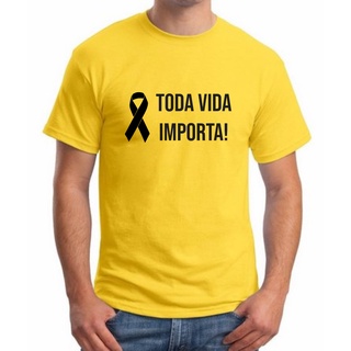 Camiseta Toda Vida Importa Setembro Amarelo