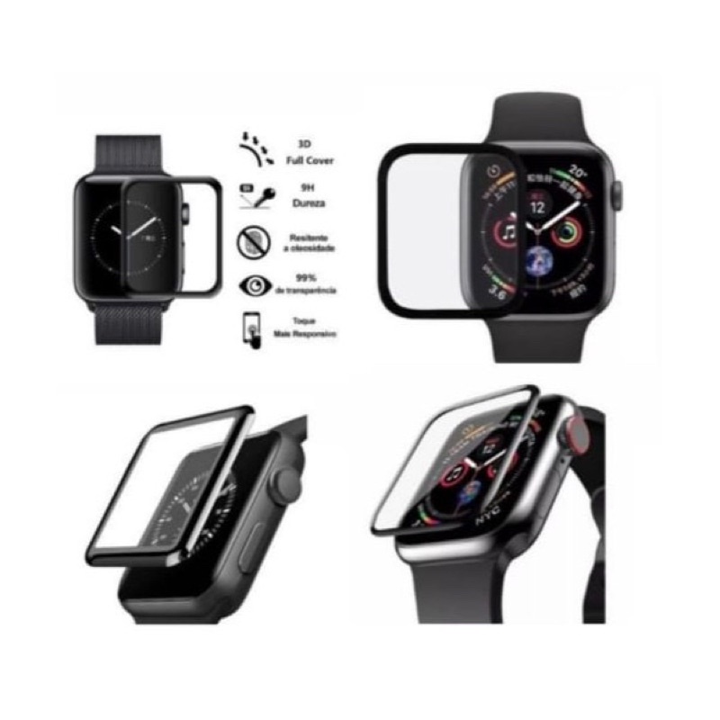 W.BILL Película de Tela para Apple Watch Iwo 38mm 40mm 41mm 42mm 44mm 45mm 46mm 49mm iWatch 10