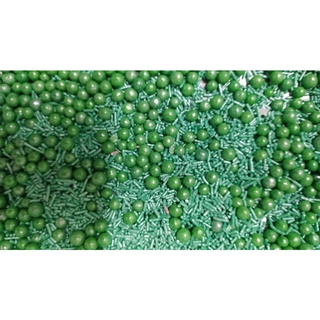 Sprinkles comestíveis de açúcar confeito 50gr mundo verde