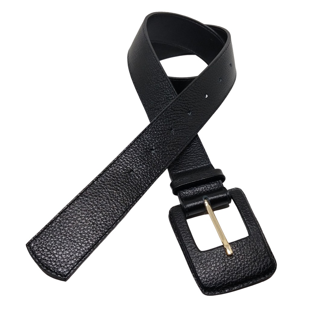 Cinto Feminino Fino Couro Legítimo Fivela Retangular Casual Z em Oferta na Shopee