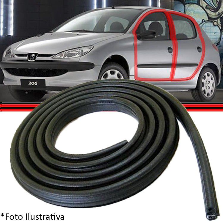 Borracha Porta Peugeot 206 207 307 306 SW Hatch 99 a 11 2 ou 4 Portas CLIO SCENIC MEGANE 96 A 14 CITROËN C3 C3 PICASSO XSARA PICASSO MONDEO PASSION SCAPADE