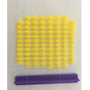 carimbo marcador de letras e numeros em Oferta na Shopee