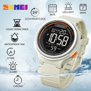 Relógio De Pulso Skmei LED Dual Time Digital Esportivo Masculino Moda Militar À Prova D