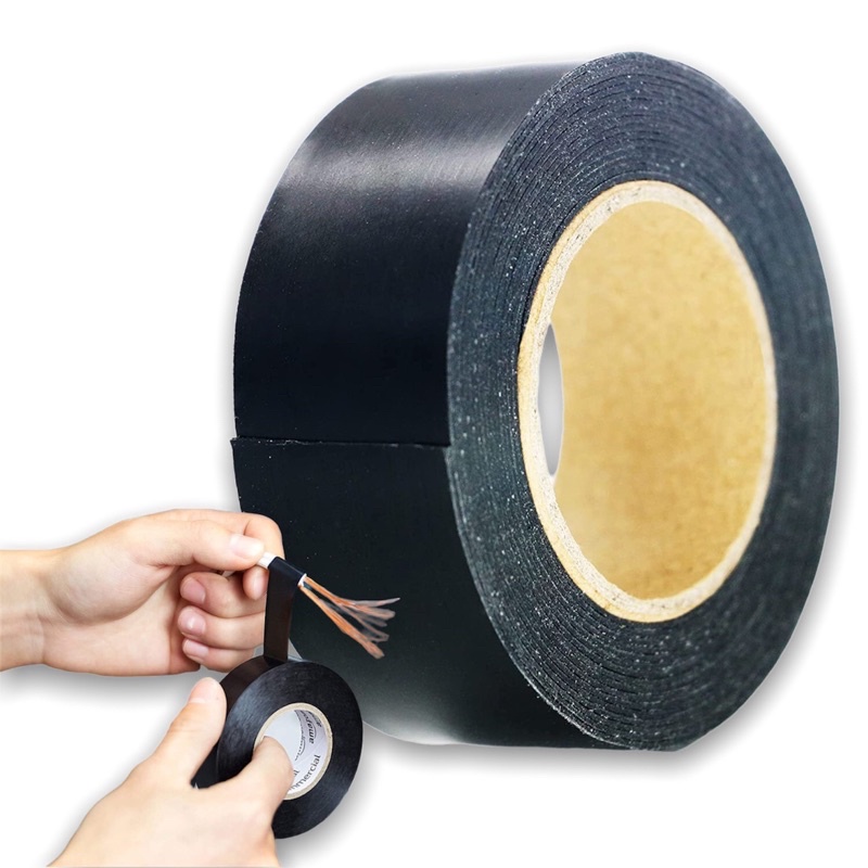 Fita Isolante Anti chamas 6  Metros 19mm preta PVC P/ Fio Cabo isolar