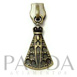 Cursor de Zíper N°5 - NOSSA SENHORA DE APARECIDA Kit C/ 5 ou 10 Unidades em Oferta na Shopee