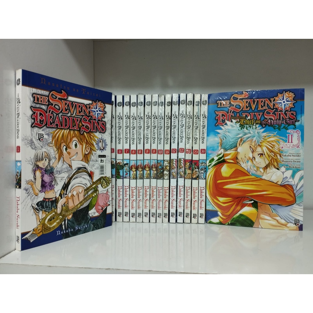 Nanatsu no Taizai Mangá Vol. 1 Ao 41 - Coleção Completa jbc em