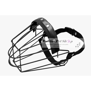 Focinheira Para Cães Cachorro Aço Nº 03 em Oferta na Shopee