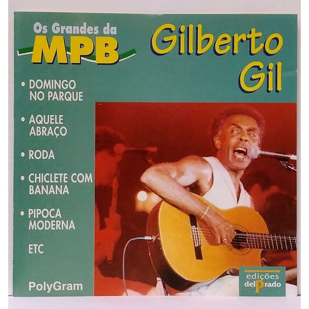 Cd Gilberto Gil Coletânea Os Grandes Da Mpb