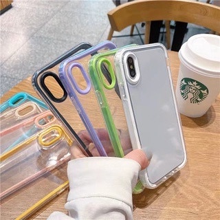 Capa De Celular Transparente Compatível Para iPhone 11/XR/xs max/7plus/8plus/6sPlus/i7/i8/i6/SE2020 em Oferta na Shopee