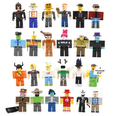 24 Pcs Set Roblox Figura Jugetes Jogo Pvc Figuras Roblox Meninos Brinquedos Para Roblox Jogo Shopee Brasil - camisa hd goku roblox