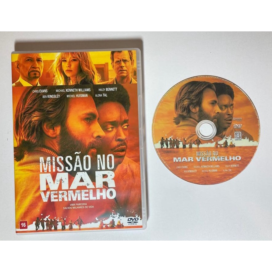 DVD - Missão no Mar Vermelho - Dublado e Legendado