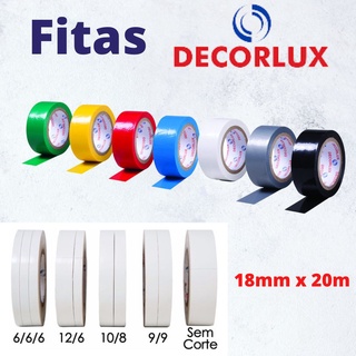 Fitas Decorlux para bronzeamento 18mmx20M