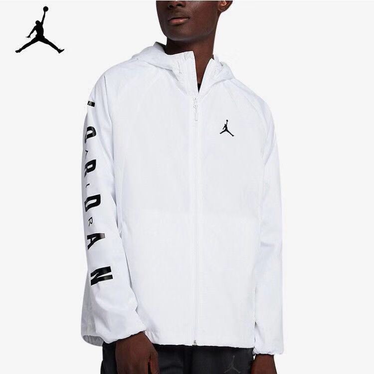 en un día festivo Monarquía Conciso Nike AJ Air Jordan Classic Basic Hooded Windbreaker Men's Thin Lightweight  Jacket Coat | Shopee Brasil