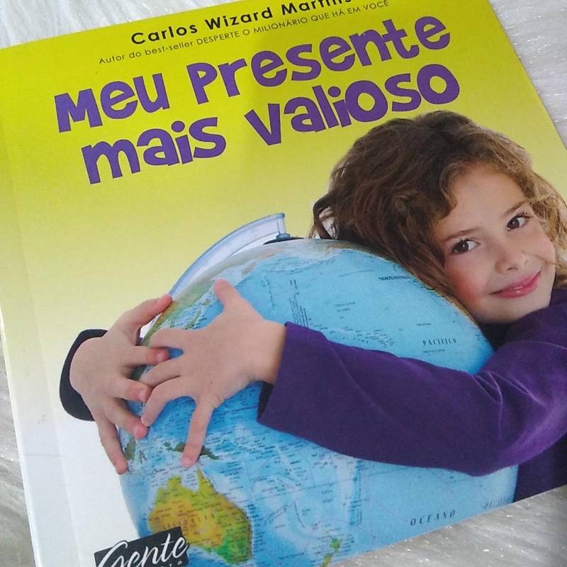 Livro de auto ajuda Bilingue Meu Presente Mais Valioso