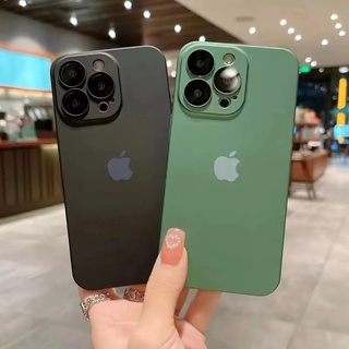 Capa Rígida Fosca De Alta Qualidade Para Iphone Com Lente De Câmera Doff Anti-Impressão Digital Capa Iphone X Xs Max Xr 11 12 13 Pro Max + 14 15 Plus 14 15 Pro Max