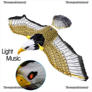Repelente Luminoso De Pássaros / Águia Com Música / Pássaro Scarer / Voador / Pássaro