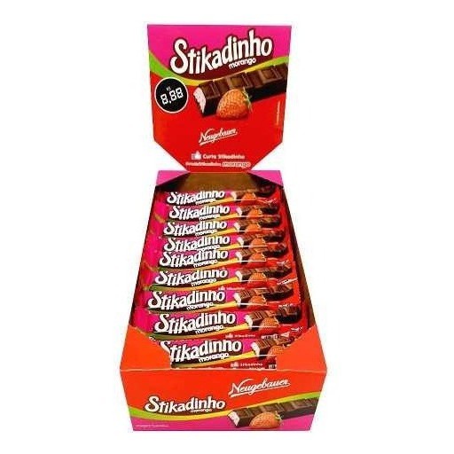 Chocolate Stikadinho 12,3gr Com 32un Neugebauer