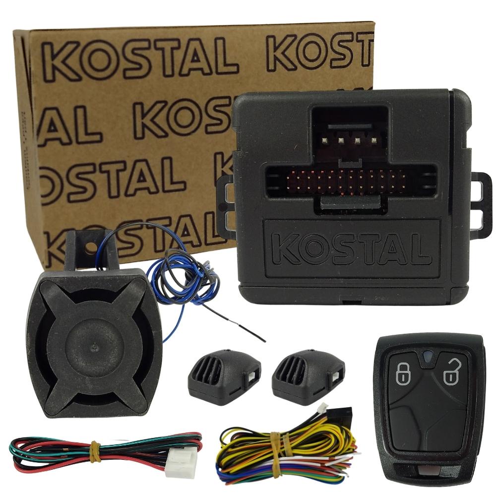 Alarme Automotivo K150 Automotivo K-connect Universal Kostal com 1 Controle 1 Modulo 1 Sirene 2 Sensores Original 10520960