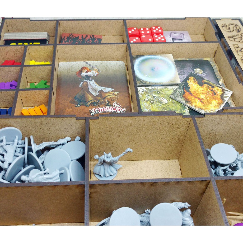 Organizador (Insert) para Zombicide Black Plague