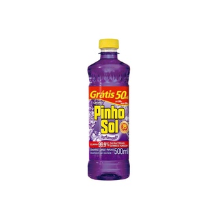 Desinfetante Pinho Sol Perfumado Lavanda Promo Leve 500ml Pague 450ml