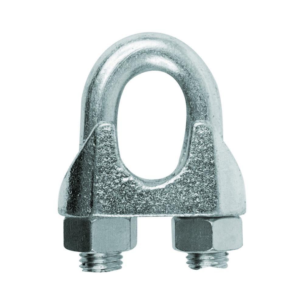 Clips Grampo Para Cabo De Aço 3/16 50 Unidades