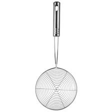 1 Escumadeira Fritura Inox Batata Pastel Resistente- 12,8x 34cmTOP RIO