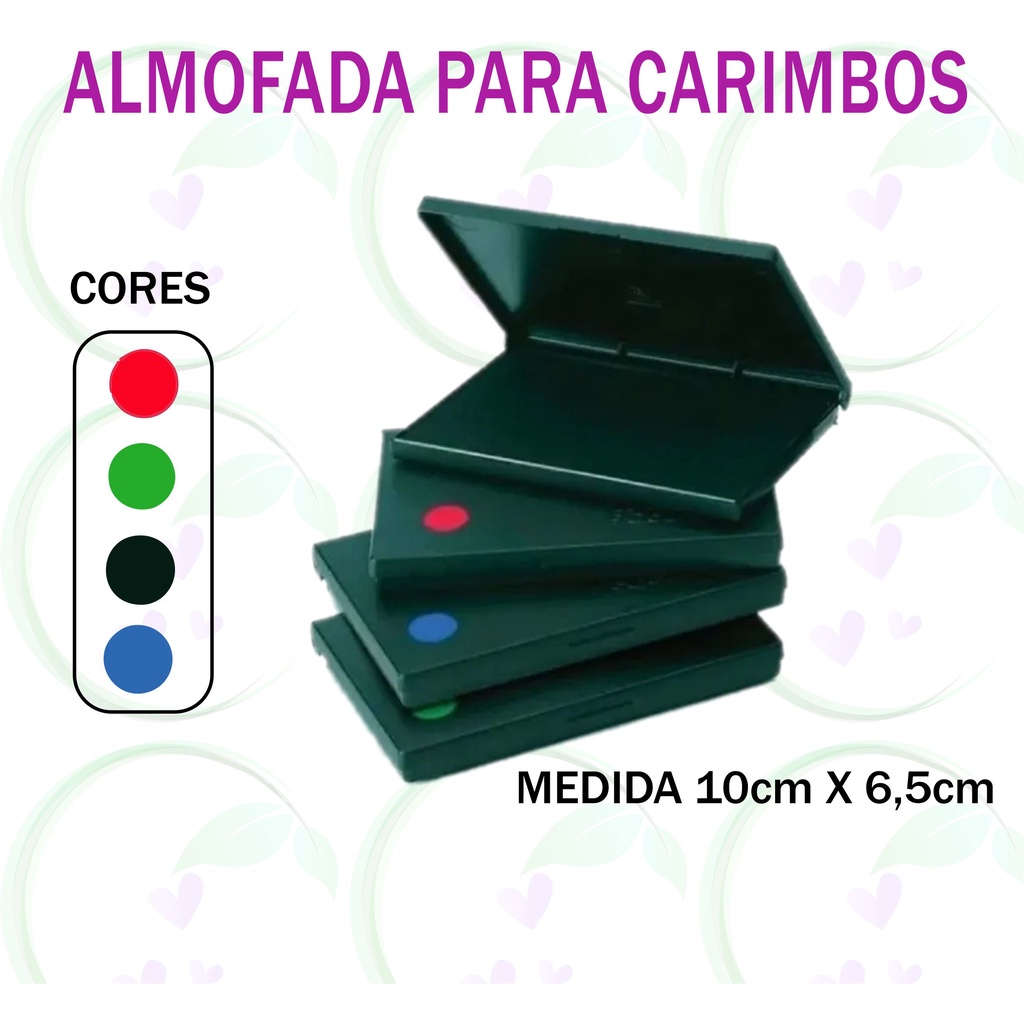Carimbeira/almofada Para Carimbos