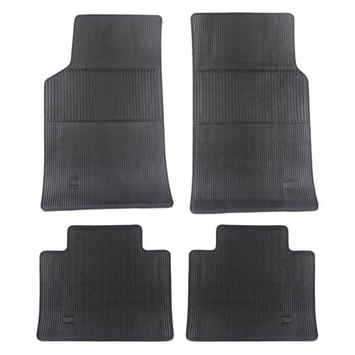 Tapete Borracha 4 Pçs Preto Adaptação Toyota Paseo
