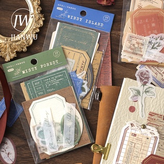 JIANWU 30pçs Memo Pad Arte Vintage Multipatterned/Material De Papel DIY Para Scrapbooking/Decoração/Artigos De Papelaria