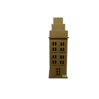 Prédio Mdf Madeira cru Para Decoração Quartos/festas