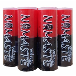 Vela bicolor vermelha e preta - kit 12 velas  - 260 GRAMAS cada em Oferta na Shopee