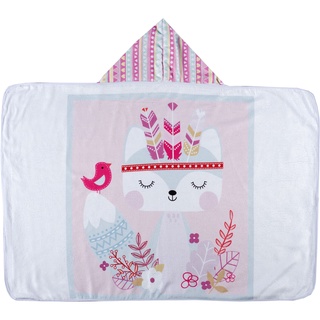 Toalha banho bebê várias estampas 100% algodão, estampa colorida menina menino