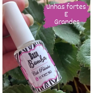 Base Fortalecedora Para Unhas | Unhas Grandes | Fortalecimento | Crescimento | Acessórios Para Unhas | Decoração De Unhas.