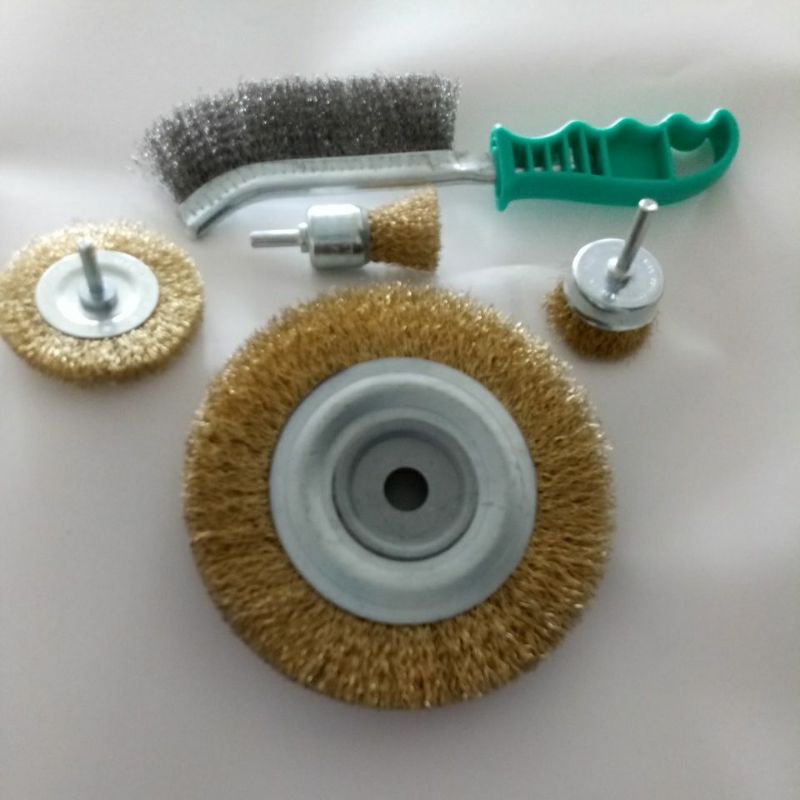 Kit de Escovas de Aço Completo