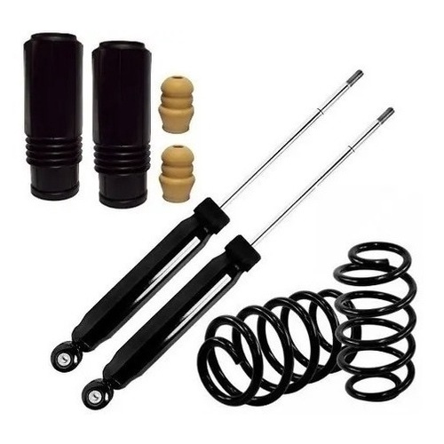 2 Amortecedor + 2 Molas + 2 Batentes Traseiro Palio Antigo em Oferta na Shopee