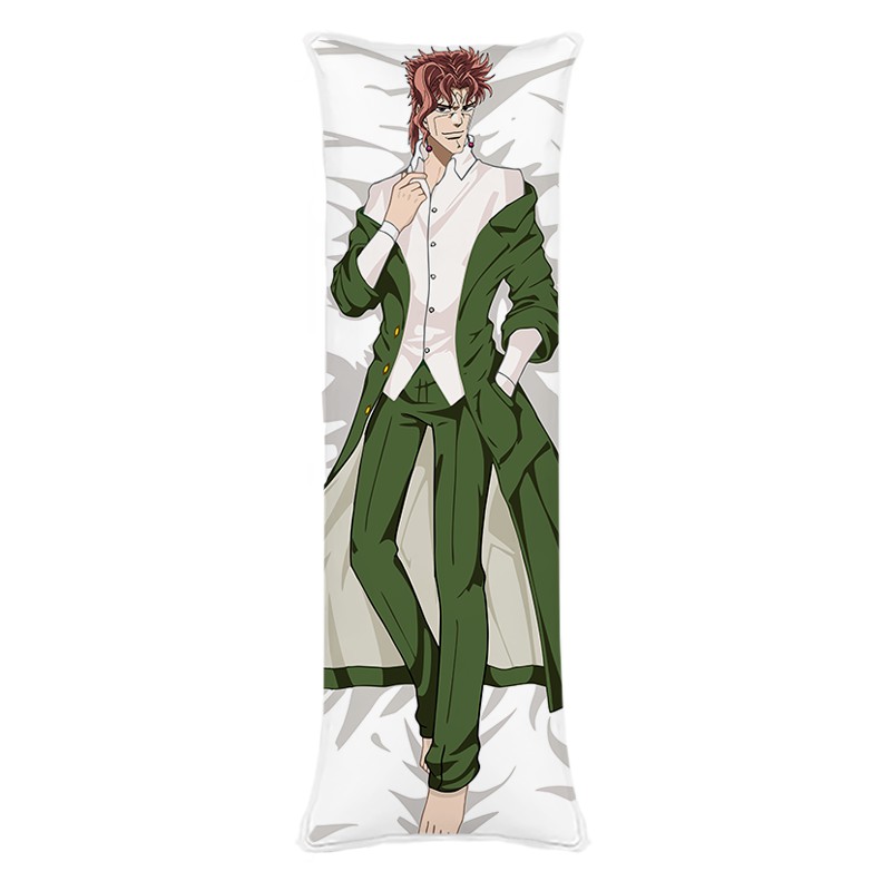 Dakimakura Kakyoin Jojo's Bizarre Adventure Travesseiro de Abraçar Com Enchimento