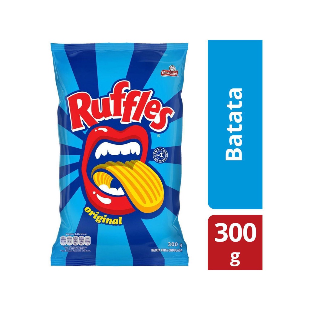 Batata Ruffles 300g - Elma Chips