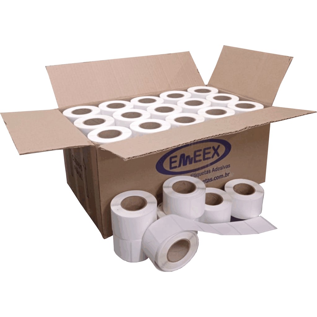 Etiqueta Térmica 40x40 Balanças Toledo Prix, 60 Rolos