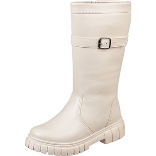 Bota Montaria GiGiL Teen Infantil Coturno Feminino Meninas Cano Alto Confortável Moda Blogueira