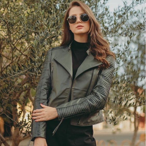 Jaqueta de couro legitimo premium, 100% bovino ORIGINAL. COM 5 ANOS DE GARANTIA E SOB MEDIDA REF:238