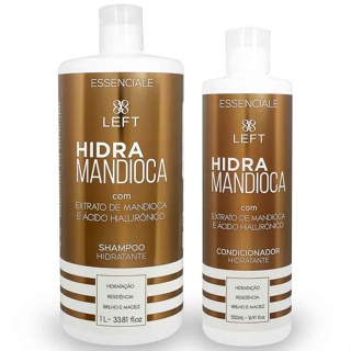 Shampoo e Condicionador Hidra Mandioca Essenciale Pack (2 itens) Cabelo Ressecado em Oferta na Shopee