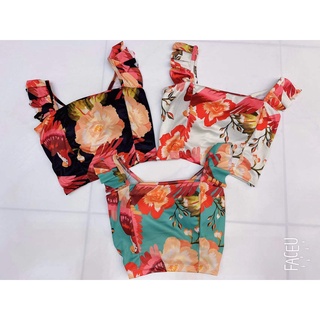 Cropped Top Com Bojo Moda Feminina modelo novo 2022 Arara Cod 153