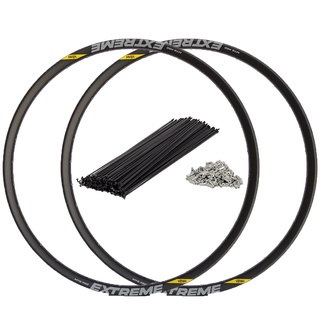 Kit Aro 29 Par Vzan Extreme Pro Disc 32 Furos Tubeless Com Raios 32F