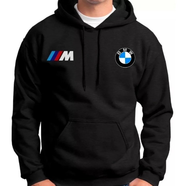 Moletom casaco de frio bmw carros agasalho unissex promoção Fashion Look