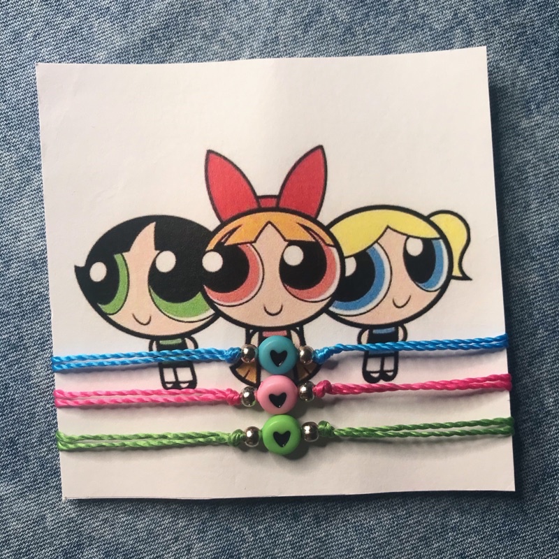 Pulseiras da Amizade As Meninas Super Poderosas