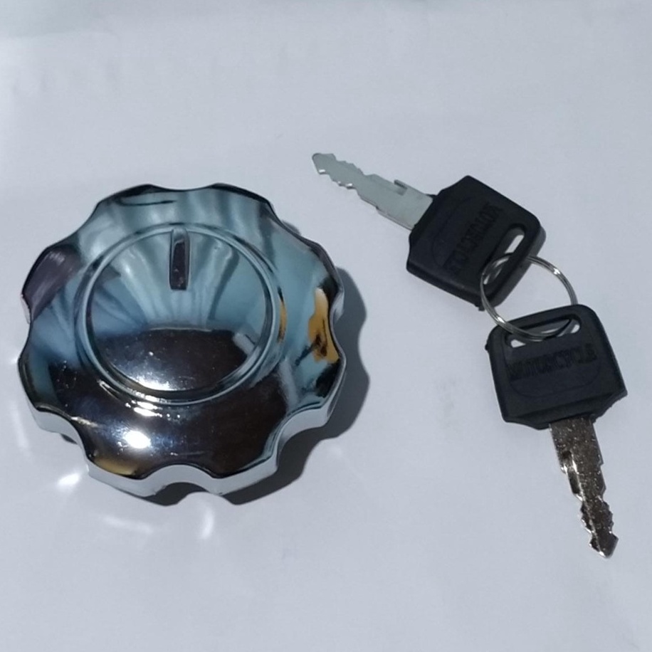 Tampa Cromada do Tanque - CG 125 - Ano 77 - 88 em Oferta na Shopee