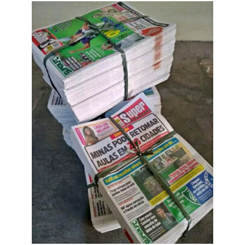 Jornal limpo diversas utilidades 3kg